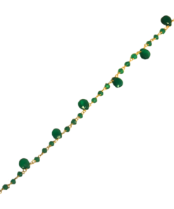 e dmeraldrop chain - MY JEWEL STORY