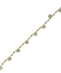 agate drop chain - My Jewel Story